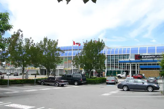 Elements Casino Surrey, the building seen from outside (2016)